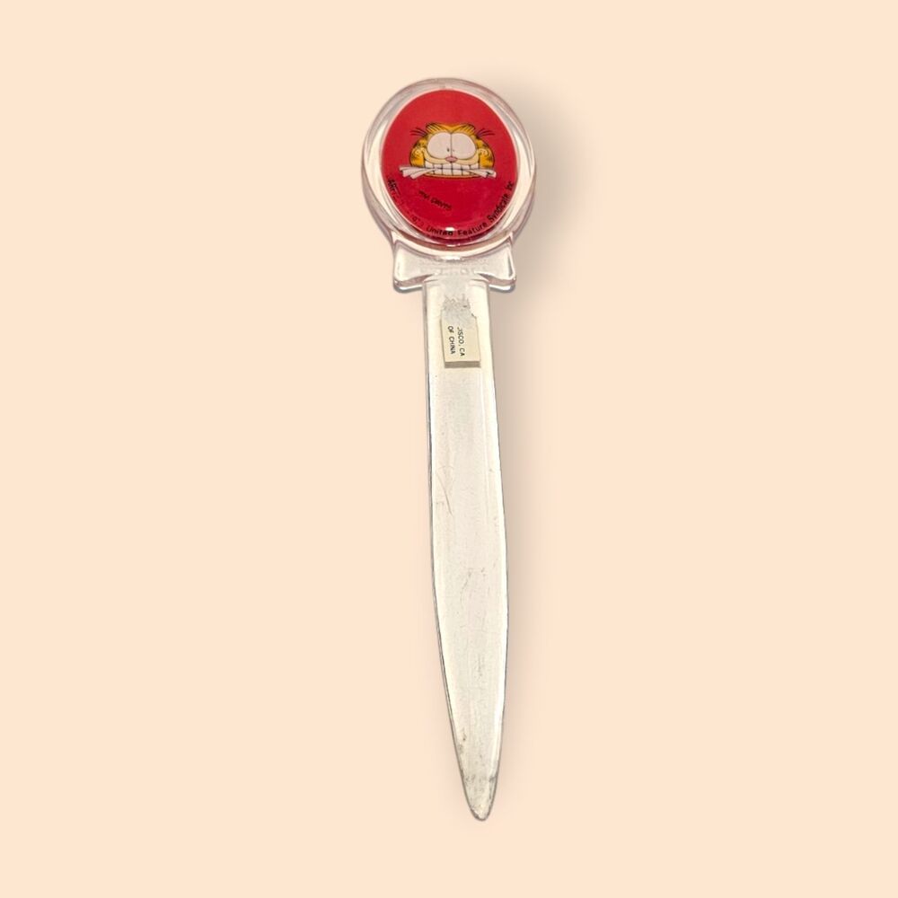 Vtg Garfield letter opener